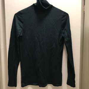 & other stories Merino wool turtleneck in green S
